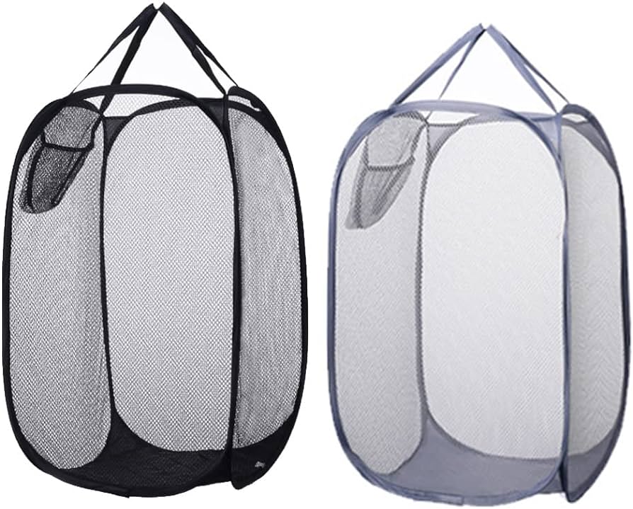CESTA PLEGABLE PARA ROPA - LAVANDERIA